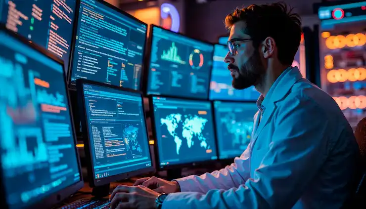 man-working-it-security-data-monitoring-center_23-2151966688